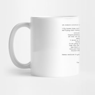 Psycho Screenplay Mug